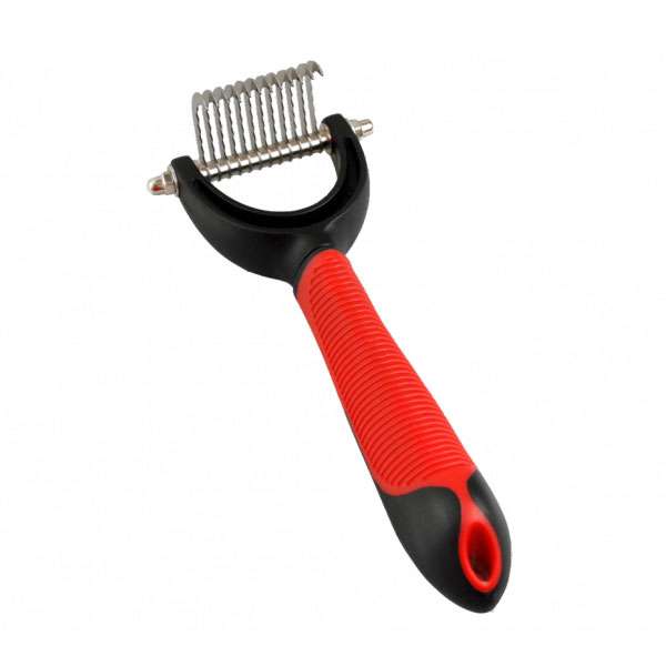 Karlie Flamingo Professional Entfilzungsharke mit gebogenen Klingen