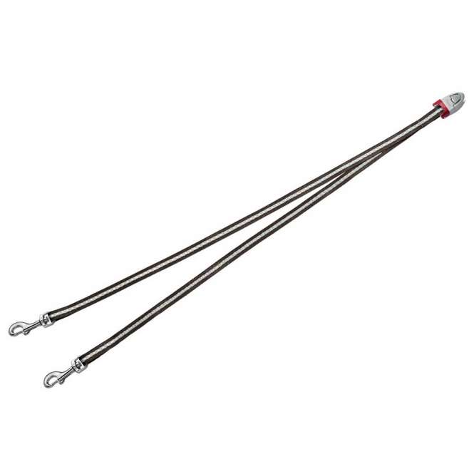 Flexi VARIO Duo Belt - Koppel für 2 kleine Hunde - Braun