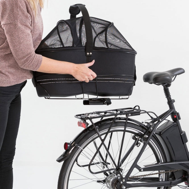 Trixie Hundefahrradkorb Long für breite Gepäckträger