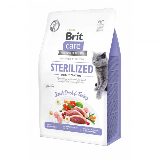 Brit Care Cat Grain-Free - Sterilized - Weight Control - 400g