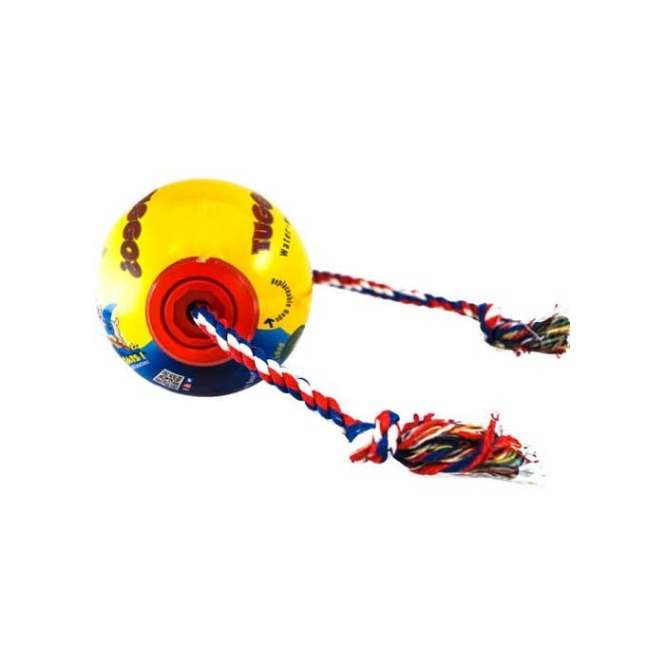 Tuggo Teeny Tiny Ball - 4 Inch (ca. 10 cm) - von Tigern getestet! - Rot