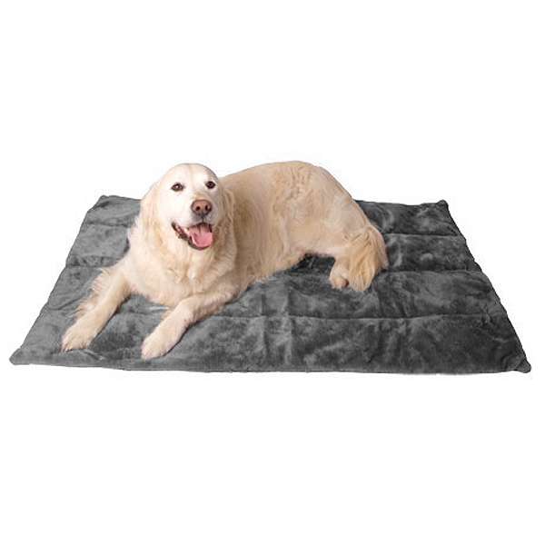 Hundedecke Carpet de Luxe - Grau - 107 x 70 cm