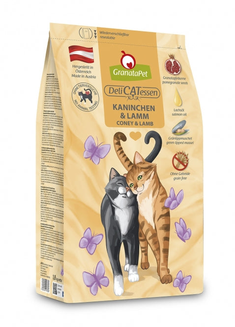 GranataPet DeliCatessen Kaninchen & Lamm Adult - 9 kg