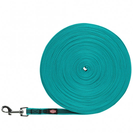 Trixie Schleppleine, gummiert - ozean - 15 m/15 mm