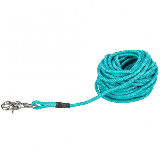 Trixie Schleppleine, rund aus Segeltau mit Trigger Snap Hook - ozean - 15 m