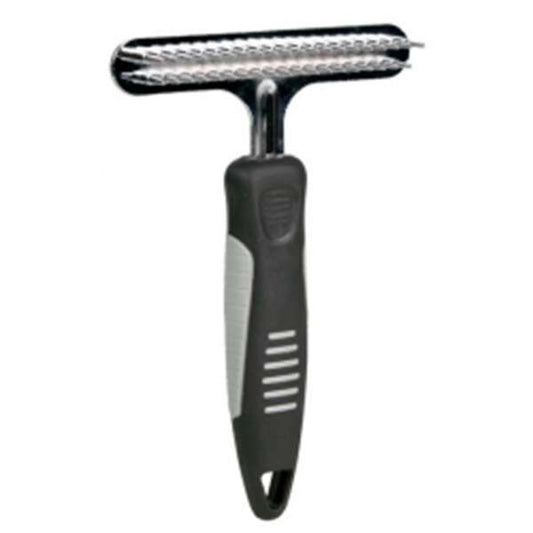 Trixie Metallstriegel 2-reihig, fein