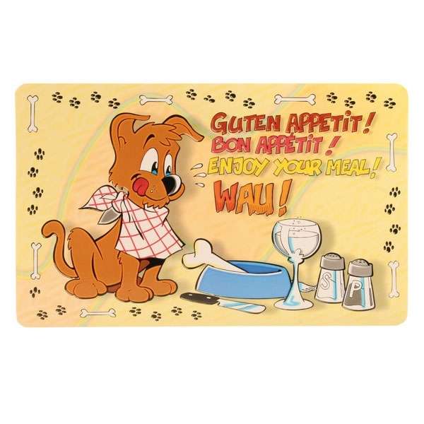 Trixie Napfunterlage Hund Guten Appetit