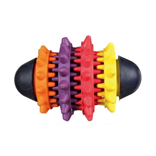 Trixie Denta Fun Rugbyball zweifarbig - 10 cm