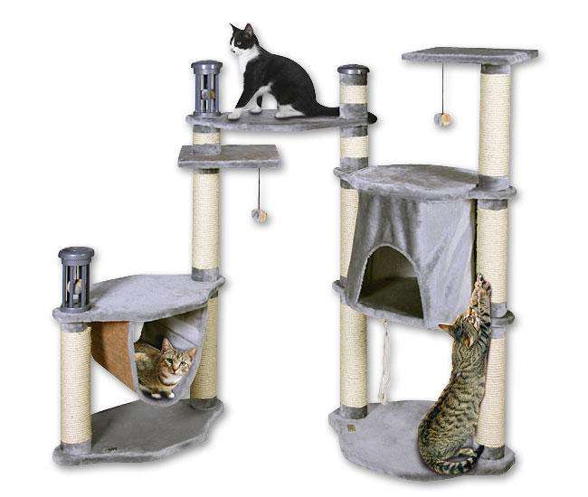Karlie CATS EMPIRE Kratzbaum LUXOR - Grau