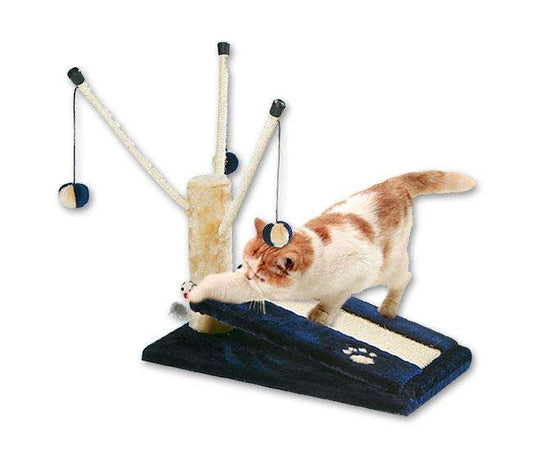 Karlie TREND LINE Kratzbaum KITTY KIDZ 1 - Blau