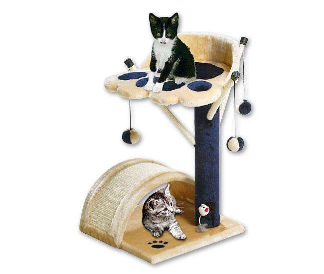 Karlie TREND LINE Kratzbaum KITTY KIDZ 3 - Beige