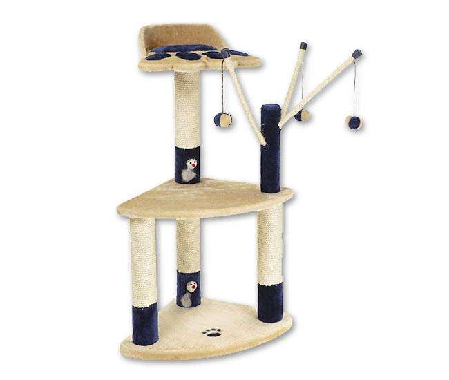 Karlie TREND LINE Kratzbaum KITTY KIDZ 5 - Beige