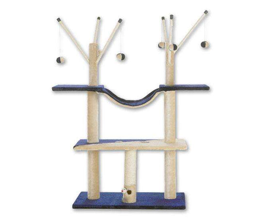 Karlie TREND LINE Kratzbaum KITTY KIDZ 6 - Blau