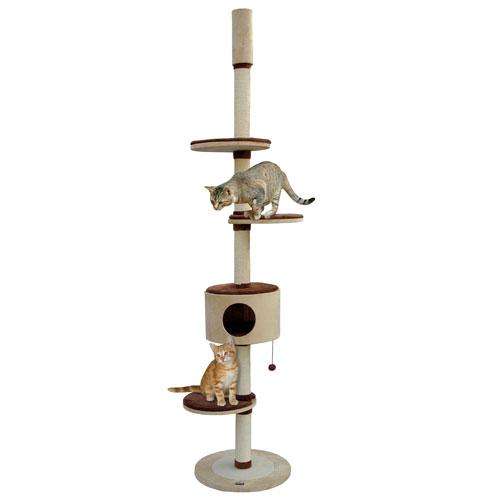 Karlie TREND LINE Kratzbaum FRESH 4 - Beige-Braun