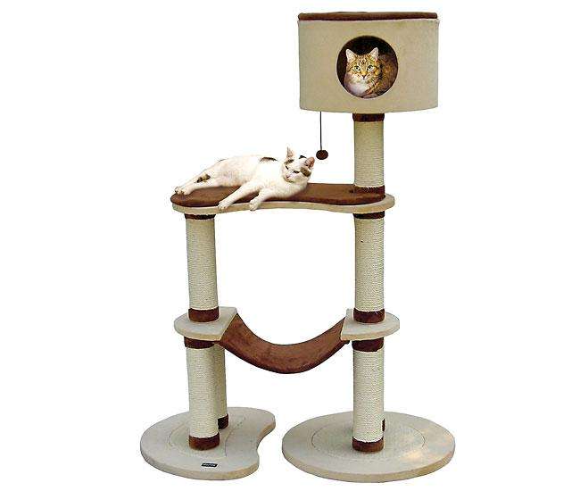 Karlie TREND LINE Kratzbaum FRESH 3 - Beige-Braun