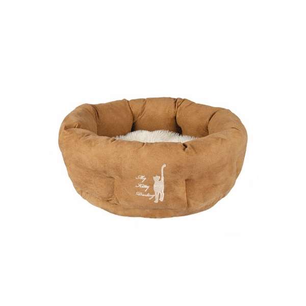 Trixie Kuschelbett Kitty Darling - Hellbraun/Creme