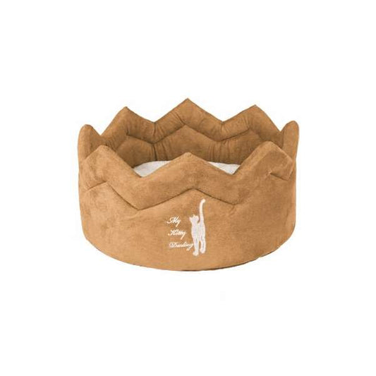 Trixie Kuschelkrone Kitty Darling - Hellbraun/Creme