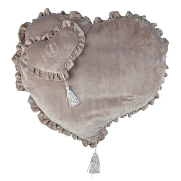 Trixie Hundekönig Herzkissen mit Kuschelkissen