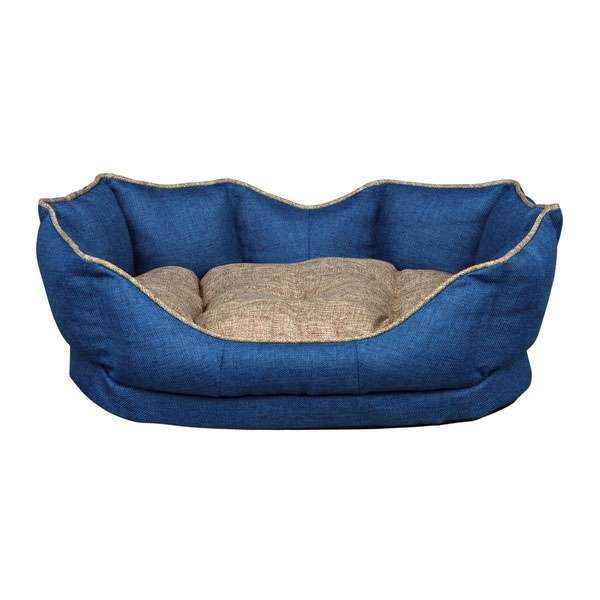 Trixie Bett Pyra - Blau/Beige - 55 x 42 cm