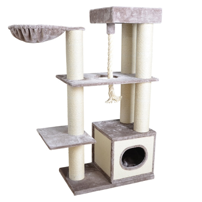 EBI Kratzbaum Leicester - grau