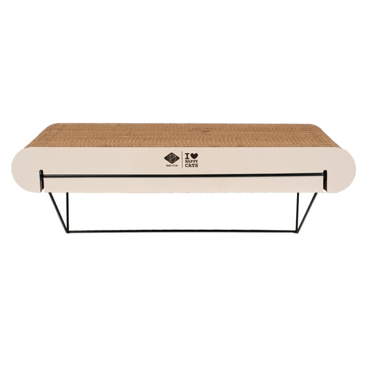 D&D Wandregal aus Pappe David - braun/beige - L - 60x29x24cm