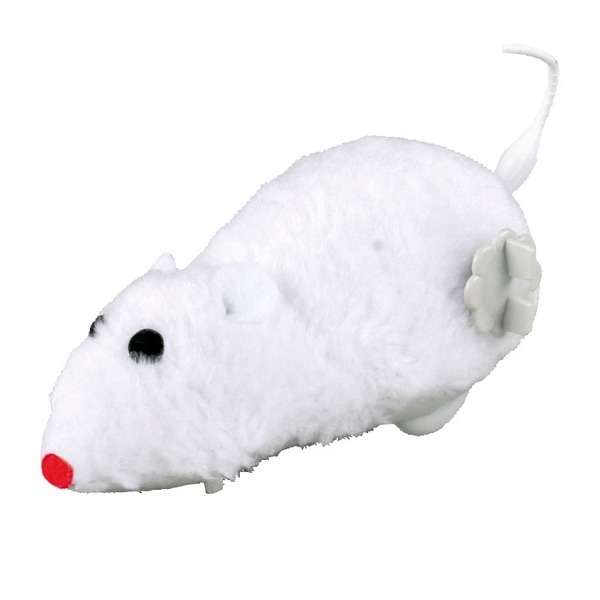 Trixie Aufzieh-Plüschmaus - 11 cm