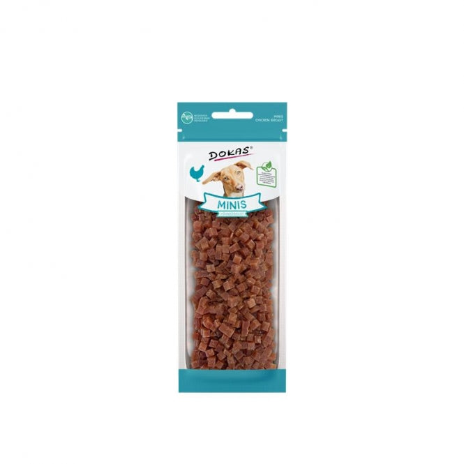 Dokas Dog Snack Minis Hühnerbrust 70g