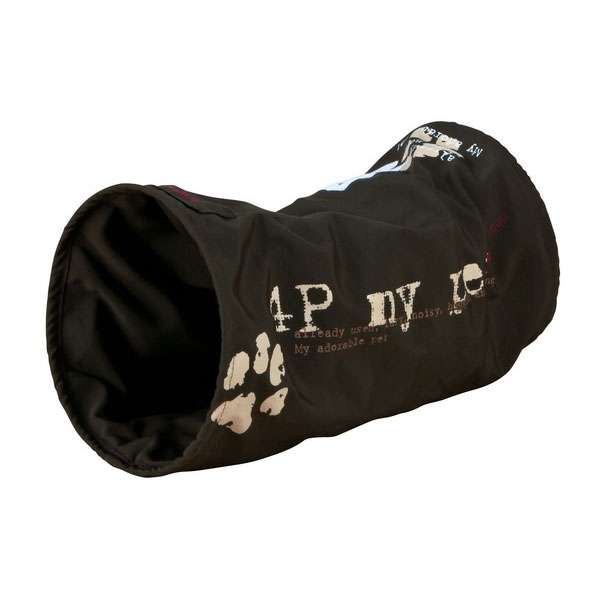 Trixie Spieltunnel 4P - ca. 25 x 50 cm - Braunoliv