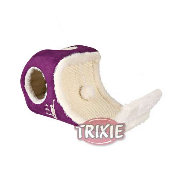 Trixie Kratzwelle Kitty Darling - Violett/Creme