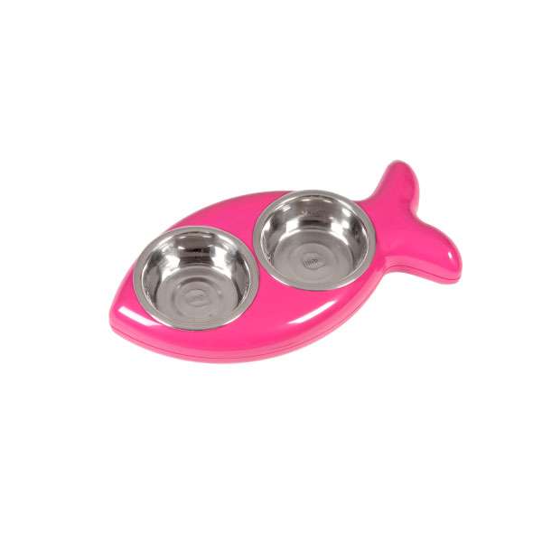 Karlie Flamingo The Fish Bowl Doppelnapf - 2 x 250 ml - Pink