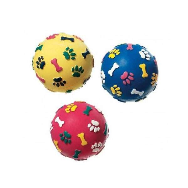 Karlie Flamingo Ruffus Soundball aus Vollgummi - 7 cm