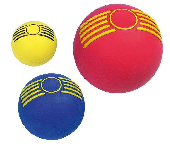 Karlie RUFFUS Vollgummi-Ball mit Squeeker - 7,5 cm