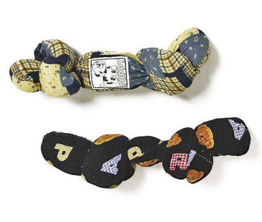 Karlie PUPPY Baumwoll-Spielzeug Bone - 10 cm