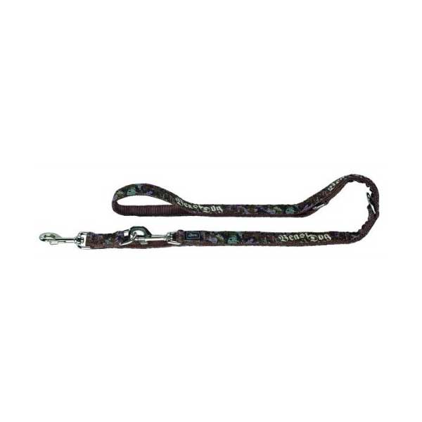 Hunter Verstellbare Führleine Krazy Beast Dog - XS:10 mm / 200 cm