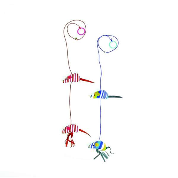 Karlie Flamingo Canvas Maritime Mäuse am Gummiband