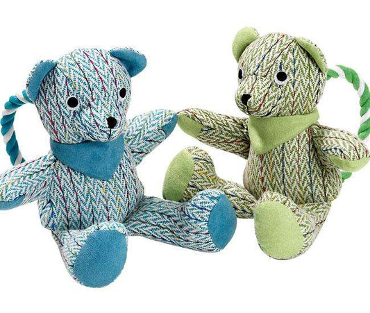 Karlie COTTAGE LINE Bär mit Seil - Blau/20 cm