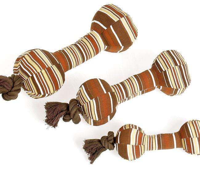 Karlie SENIOR DOG TOY Hantel mit Seil - 20 cm