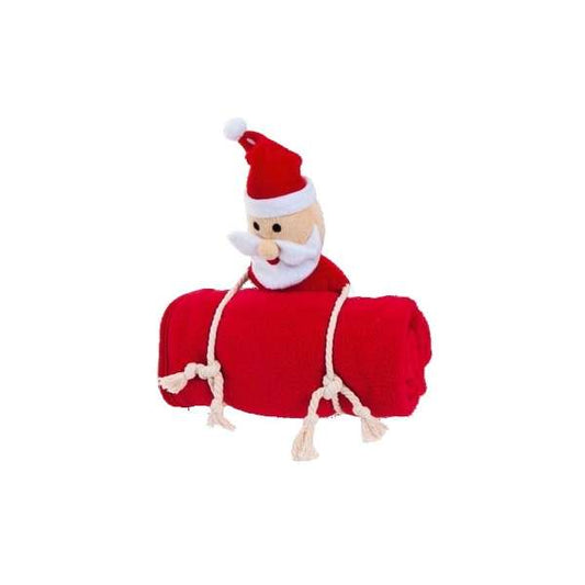 Karlie Xmas-Set Plüschtier mit Decke 70 x 95 cm - Nikolaus