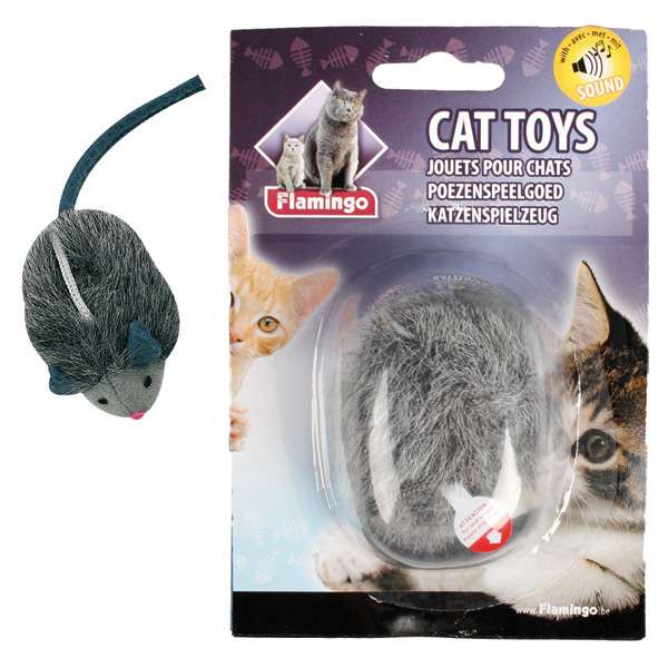 Karlie Flamingo Plüschmaus mit Ton