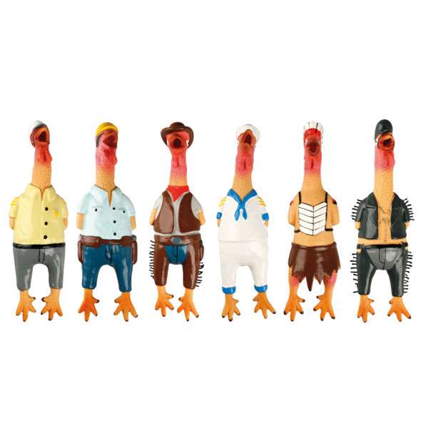 Karlie Flamingo Latex-Huhn Village People - 24 cm
