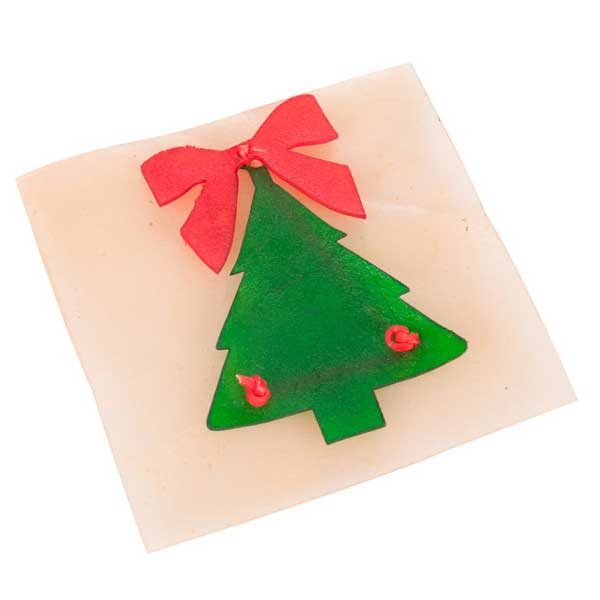 Karlie Flamingo Weihnachtssnack Karte aus Rinderhaut