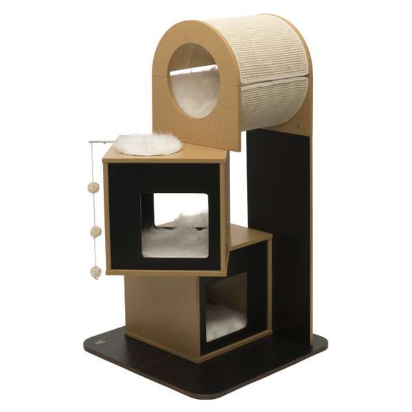 Vesper Kratzbaum V-Tower - Schwarz