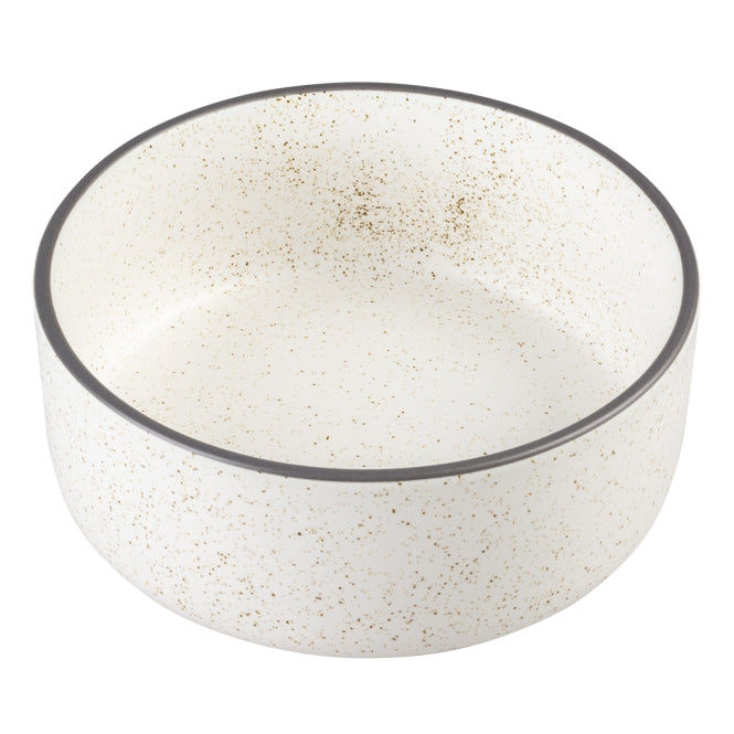 Duvoplus Keramiknapf Stone Speckle - weiß - 750ml