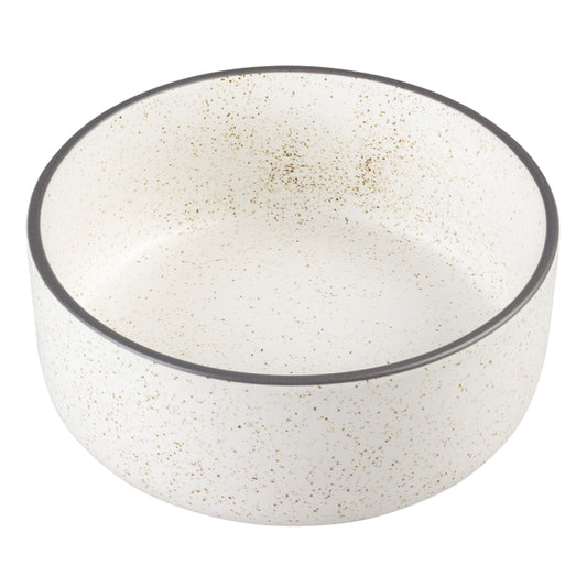Duvoplus Keramiknapf Stone Speckle - weiß - 750ml