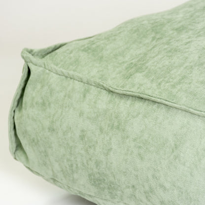 Duvoplus Kissen Velvet rechteckig Grün