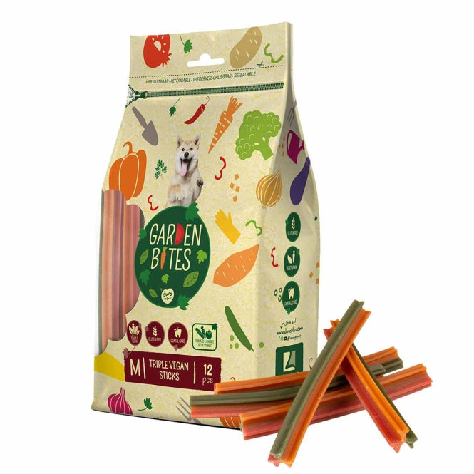 Garden Bites Dreifach Vegane Sticks - M - 15cm / 12 Stück