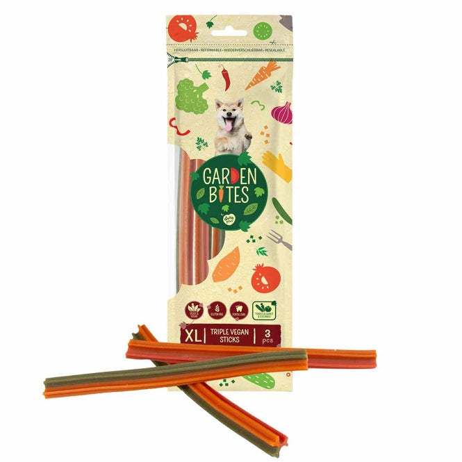 Garden Bites Dreifach Vegane Sticks - XL - 25cm / 3 Stück