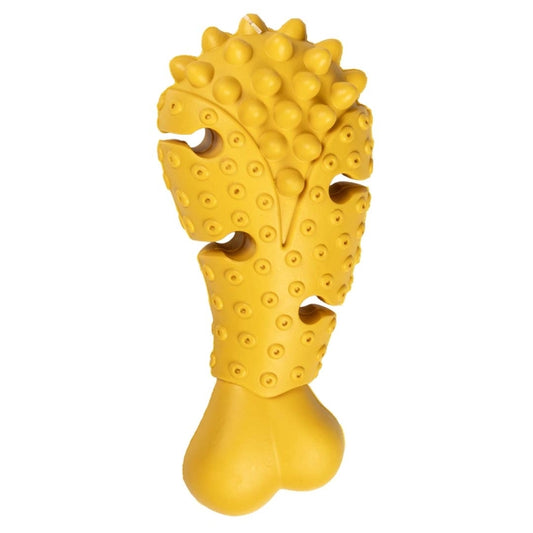 Duvoplus Futterspielzeug Griplay Drumstick - Gelb