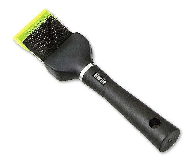 Karlie Two in One Zupfbürste mit weichem Pad - Klein