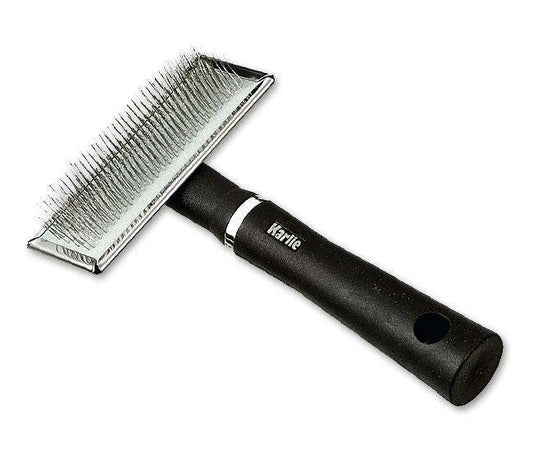 Karlie Softzupfbürste für krauses Fell - Mittel